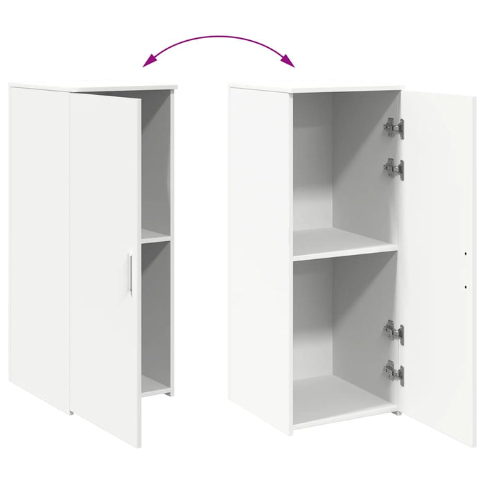Storage Cabinet White 40X45X103.5 Cm Engineered Wood Npkbtt