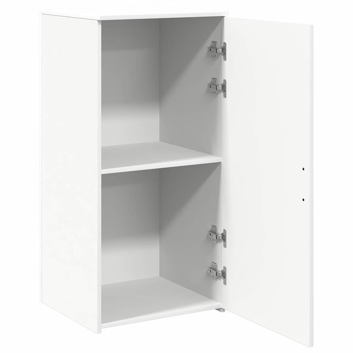 Storage Cabinet White 50X45X103.5 Cm Engineered Wood Npkbax