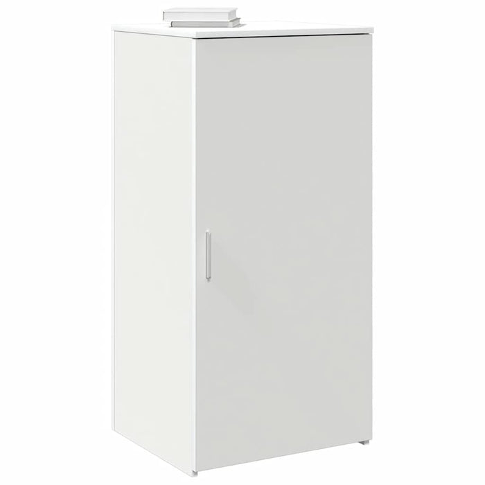 Storage Cabinet White 50X45X103.5 Cm Engineered Wood Npkbax