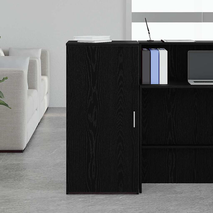 Storage Cabinet Black 50X45X103.5 Cm Engineered Wood Npkbat