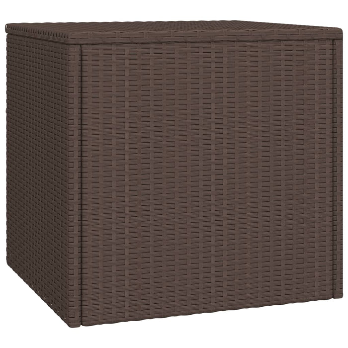 Garden Side Tables 3 Pcs Brown Poly Rattan Ttxantx