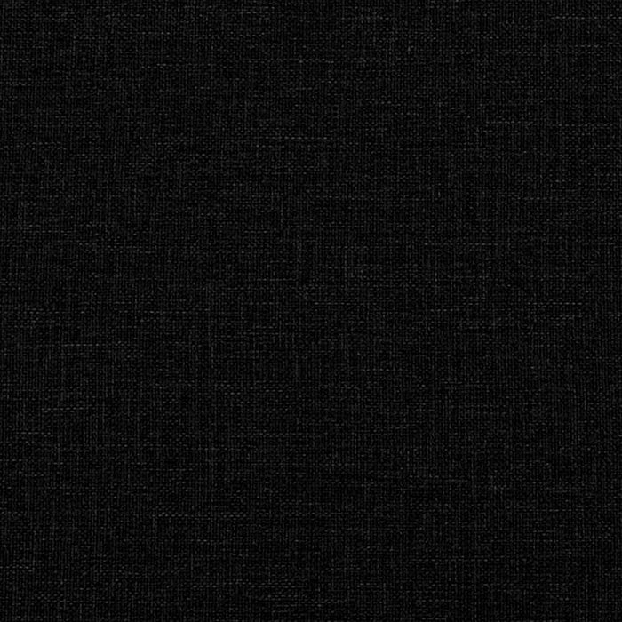 Loveseat Sofa Black 120 Cm Fabric Aobpbib