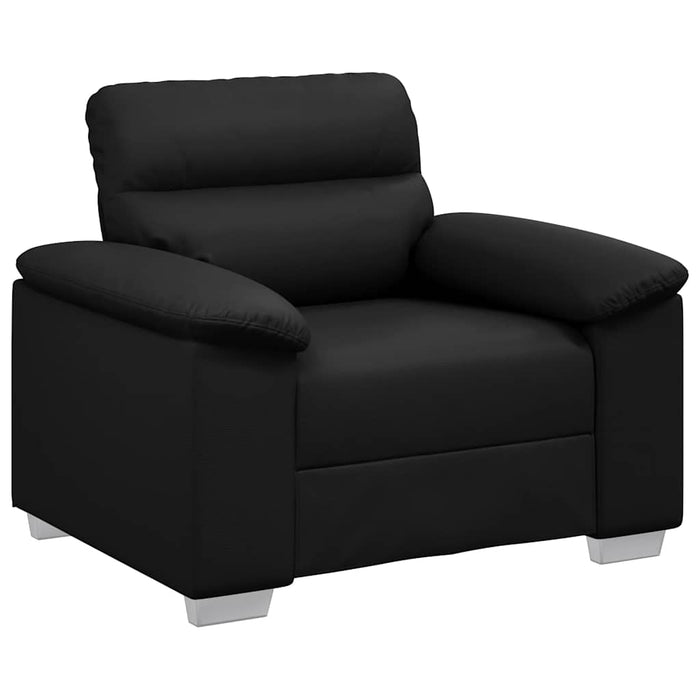Sofa Chair Black 60 Cm Faux Leather Aobptto