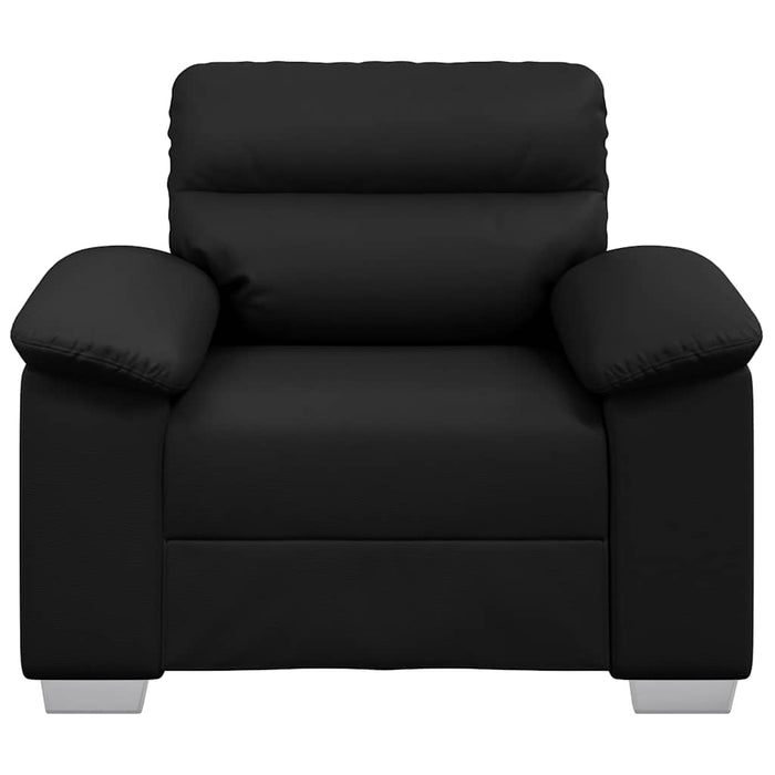 Sofa Chair Black 60 Cm Faux Leather Aobptto