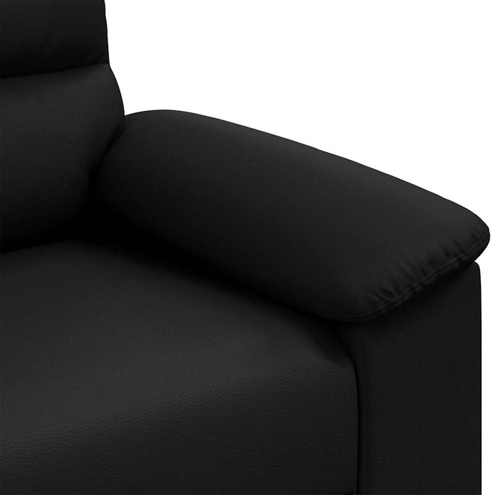 Sofa Chair Black 60 Cm Faux Leather Aobptto