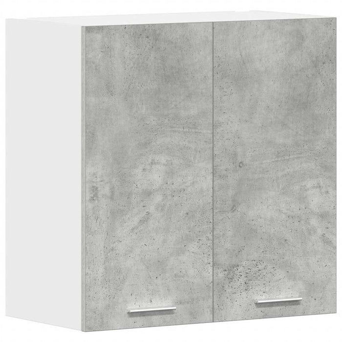 Kitchen Wall Cabinet Concrete Grey 60X31X60 Cm Engineered Wood Nloxxn