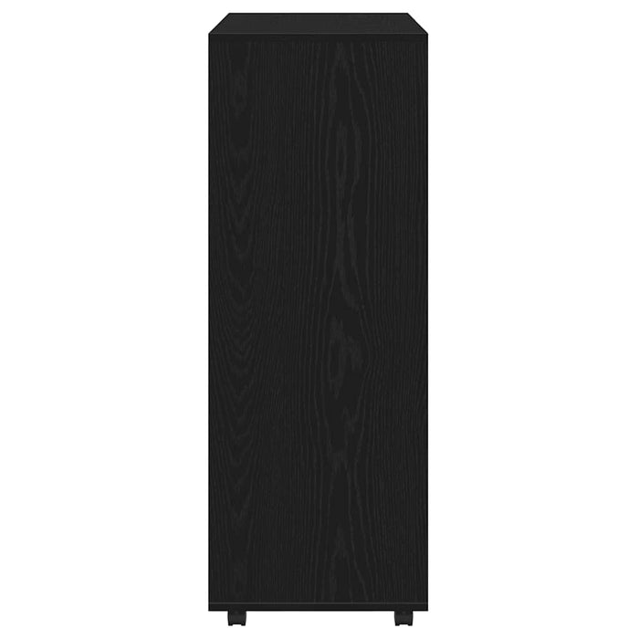 Wardrobe Black Oak 80X40X110 Cm Engineered Wood Nlxbln