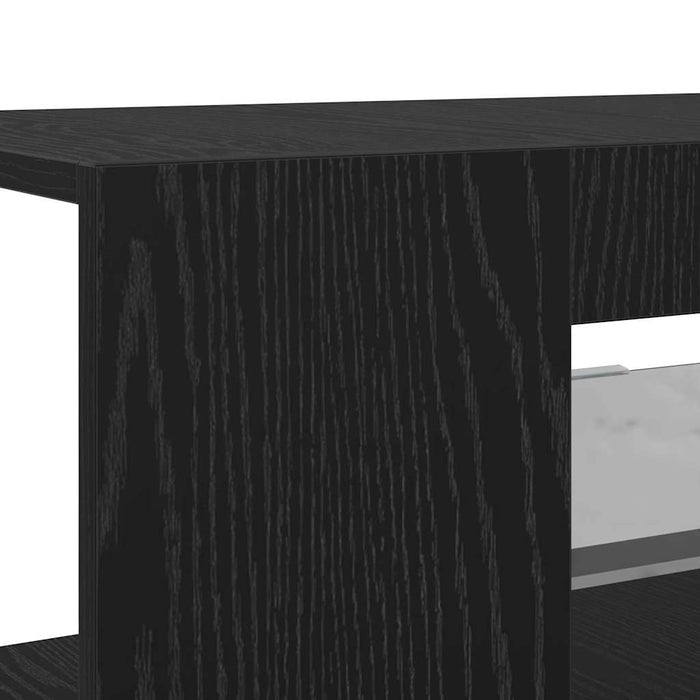 Tv Cabinet Black 90 X 39 X 30 Cm Engineered Wood Nlxplx