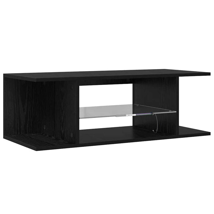 Tv Cabinet Black 90 X 39 X 30 Cm Engineered Wood Nlxplx