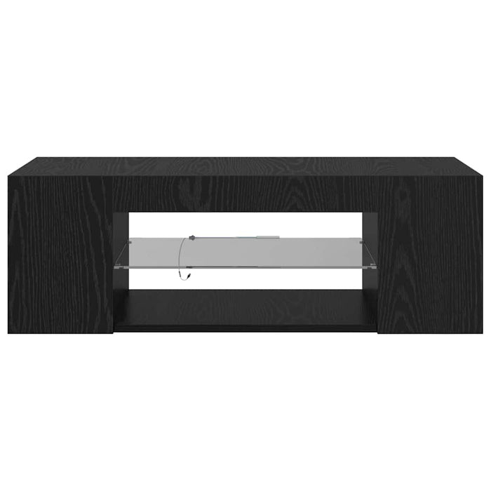 Tv Cabinet Black 90 X 39 X 30 Cm Engineered Wood Nlxplx