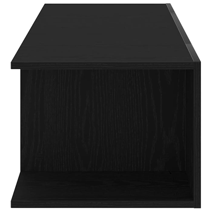 Tv Cabinet Black 90 X 39 X 30 Cm Engineered Wood Nlxplx