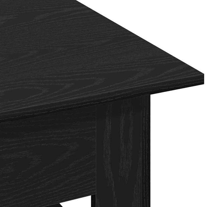 Coffee Table Black Oak 102 X 55 X 42 Cm Engineered Wood Nlxioo