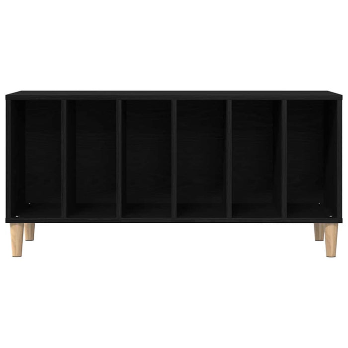 Record Cabinet Black Oak 100 X 38 X 48 Cm Engineered Wood Nlxnln