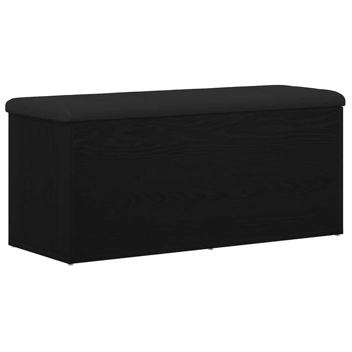Storage Bench Black Oak 102 X 42 X 45 Cm Engineered Wood Nlxknp
