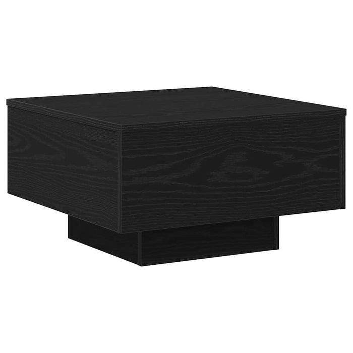 Coffee Table Black Oak 55 X 55 X 31 Cm Engineered Wood Nlxkkt