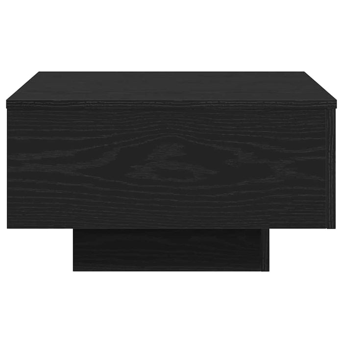 Coffee Table Black Oak 55 X 55 X 31 Cm Engineered Wood Nlxkkt