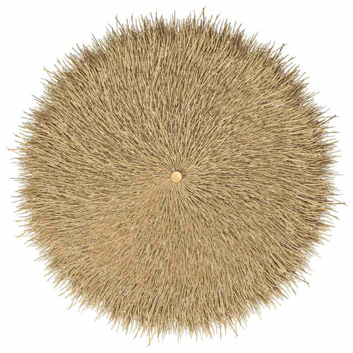 Tiki Umbrella With Banana Leaf Canopy 180 Cm Bamboo Aobnxxt