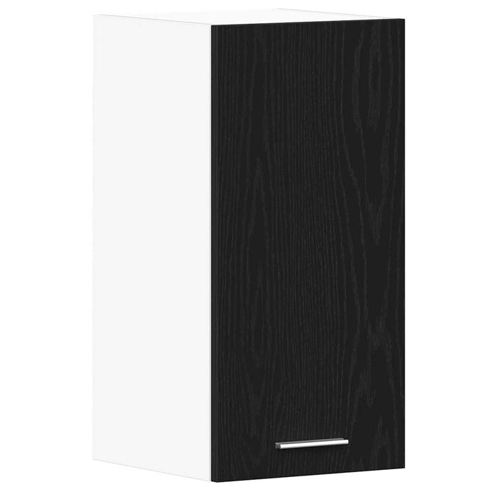 Hanging Cabinet Black Oak 30X31X60 Cm Engineered Wood Nltoab