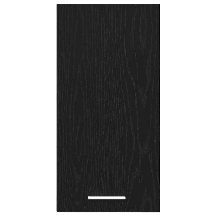 Hanging Cabinet Black Oak 30X31X60 Cm Engineered Wood Nltoab