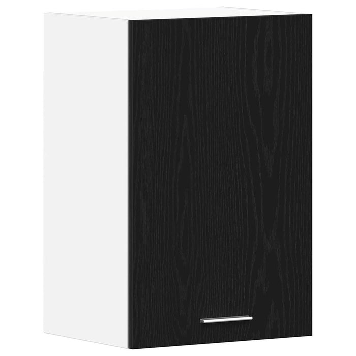 Hanging Cabinet Black Oak 40X31X60 Cm Engineered Wood Nltoao