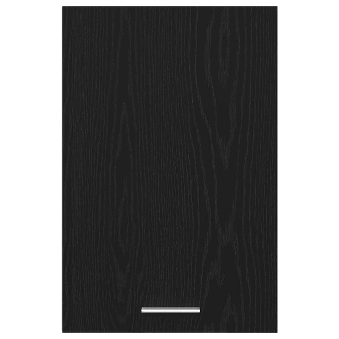 Hanging Cabinet Black Oak 40X31X60 Cm Engineered Wood Nltoao