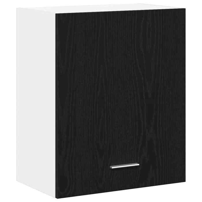 Hanging Cabinet Black Oak 50 X 31 X 60 Cm Engineered Wood Nltoax