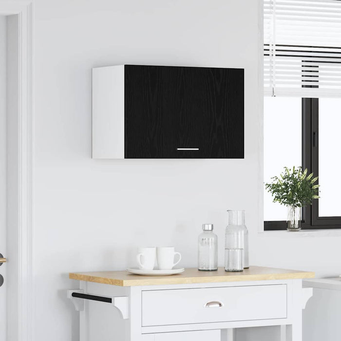Hanging Cabinet Black Oak 60 X 31 X 60 Cm Engineered Wood Nltoal