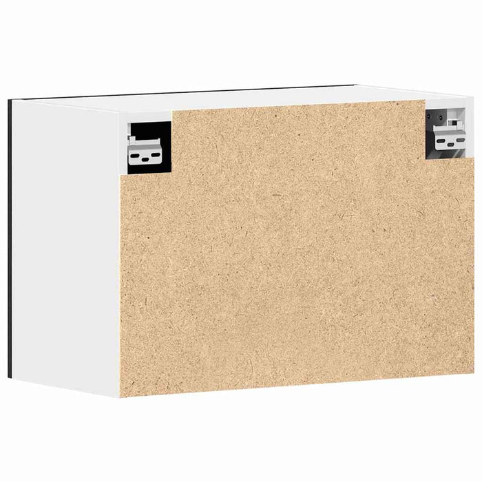 Hanging Cabinet Black Oak 60 X 31 X 60 Cm Engineered Wood Nltoal