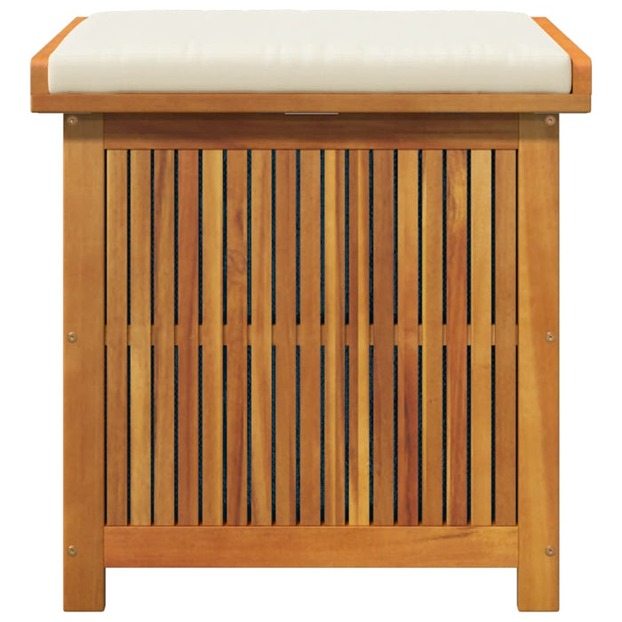 Outdoor Cushion Box 60X50X61 Cm Solid Wood Acacia Aoblait