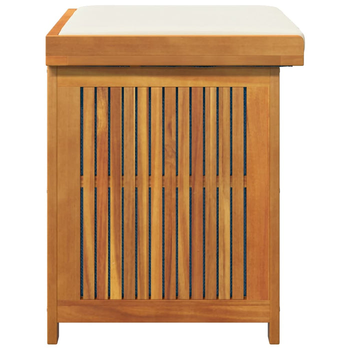 Outdoor Cushion Box 60X50X61 Cm Solid Wood Acacia Aoblait