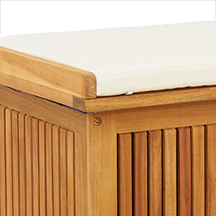 Outdoor Cushion Box 90X50X60.5 Cm Solid Wood Acacia Aoblaia