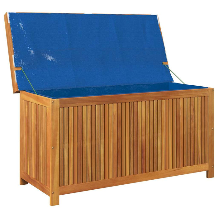 Outdoor Cushion Box 113X50X60.5 Cm Solid Wood Acacia Aoblaip