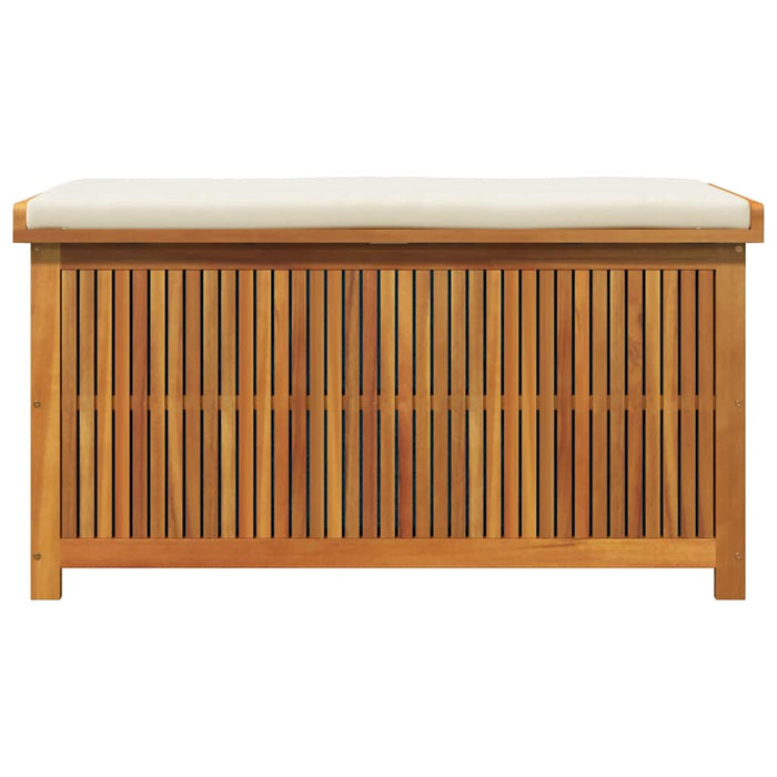 Outdoor Cushion Box 113X50X60.5 Cm Solid Wood Acacia Aoblaip
