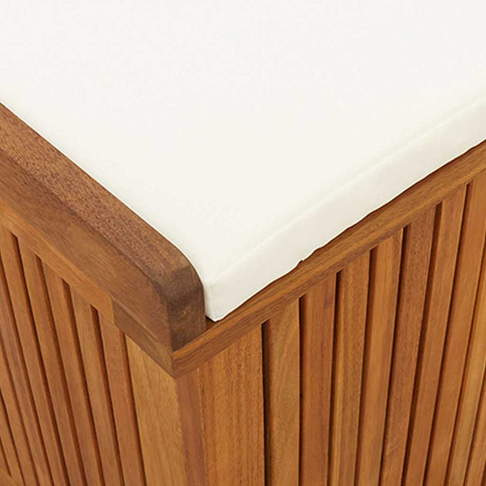 Outdoor Cushion Box 150X50X60.5 Cm Solid Wood Acacia Aoblail