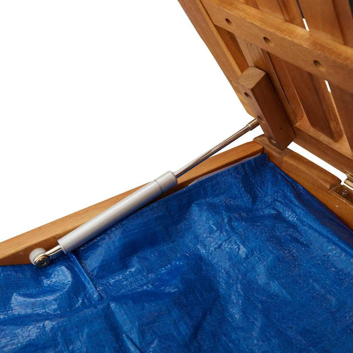 Outdoor Cushion Box 150X50X60.5 Cm Solid Wood Acacia Aoblail