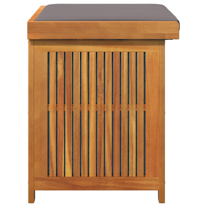 Outdoor Cushion Box 60X50X61 Cm Solid Wood Acacia Aoblaii