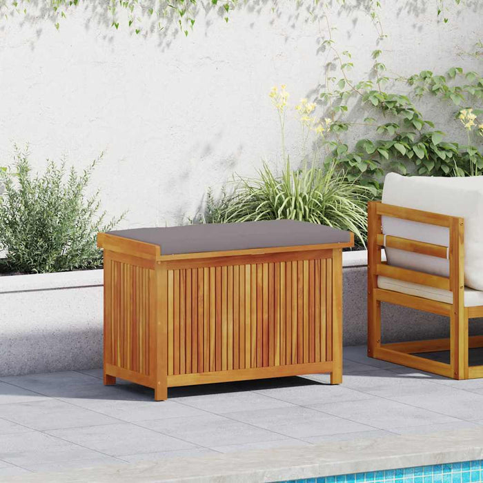 Outdoor Cushion Box 90X50X60.5 Cm Solid Wood Acacia Aoblain