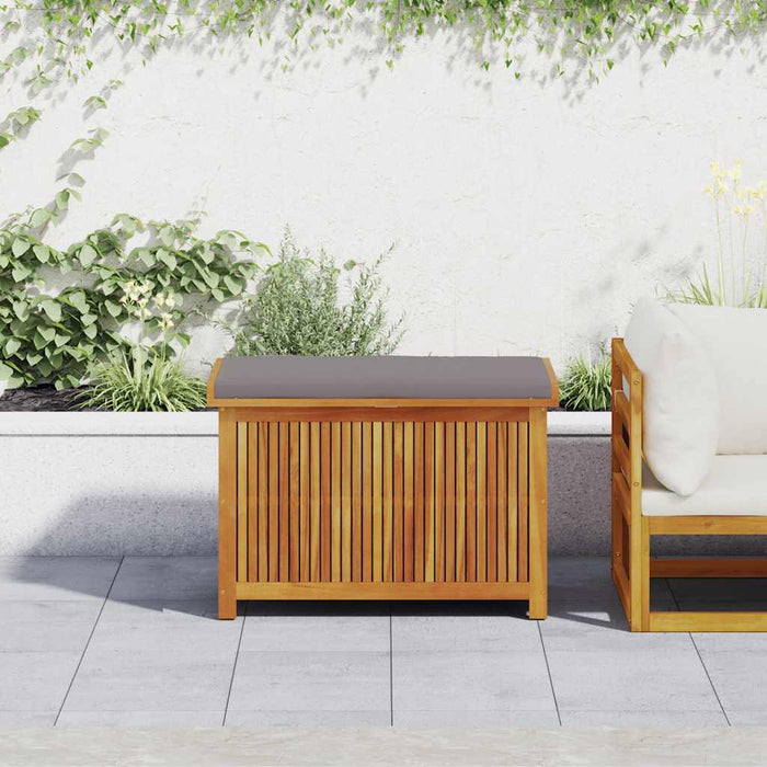 Outdoor Cushion Box 90X50X60.5 Cm Solid Wood Acacia Aoblain