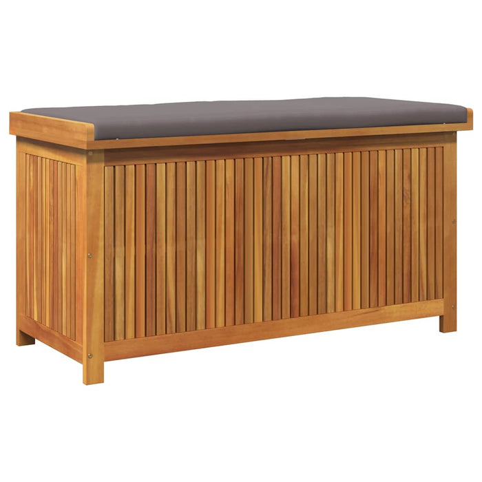 Outdoor Cushion Box 113X50X60.5 Cm Solid Wood Acacia Aoblaik