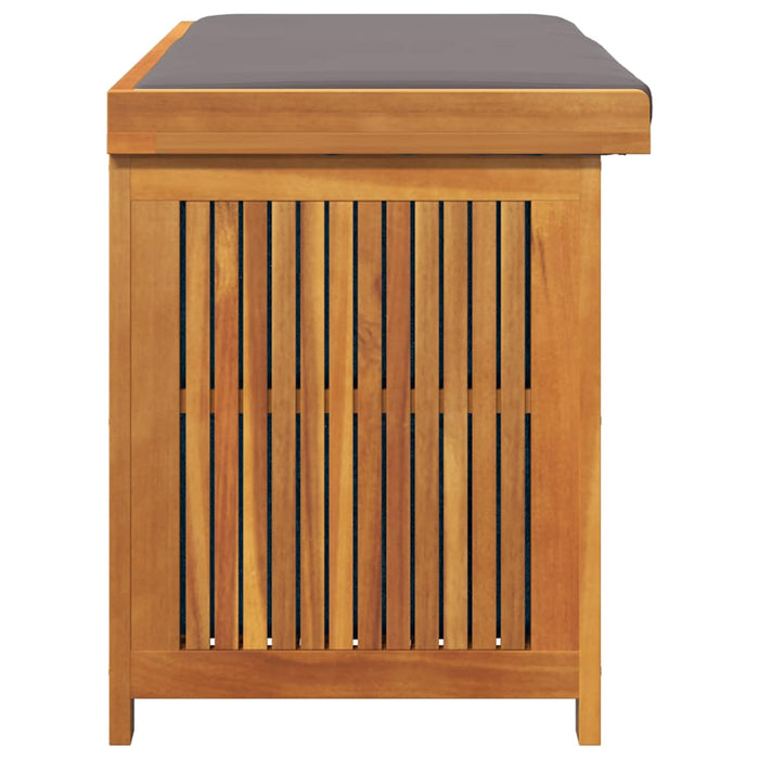 Outdoor Cushion Box 113X50X60.5 Cm Solid Wood Acacia Aoblaik