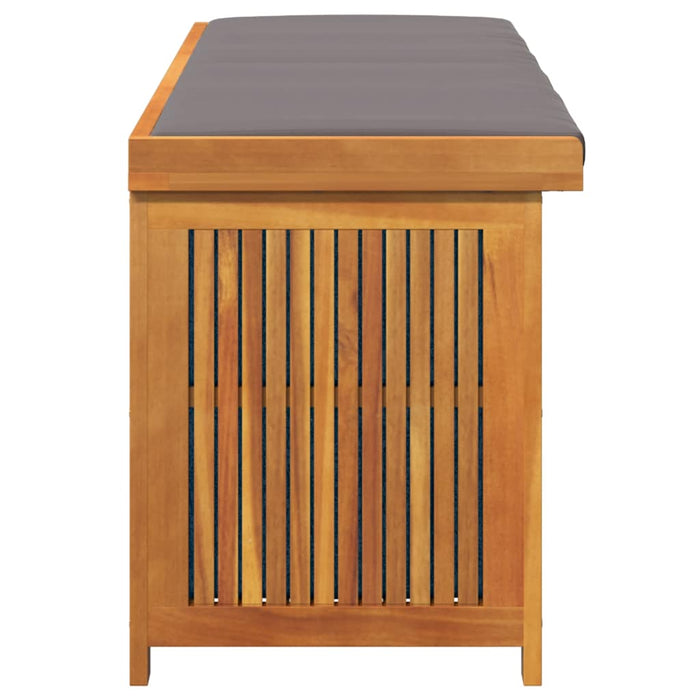Outdoor Cushion Box 150X50X60.5 Cm Solid Wood Acacia Aoblanb