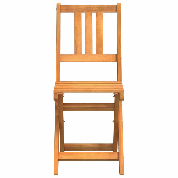 Garden Chair 4 Pcs Brown 36 X 46 X 86Cm Solid Acacia Wood Ttxanab