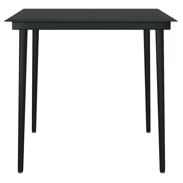 3 Piece Garden Dining Set With Cushions Brown Poly Rattan Glass Tttaaio