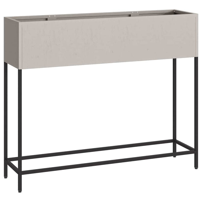 Raised Garden Planter Rusty 100 X 26 X 82 Cm Steel Nlpnnx