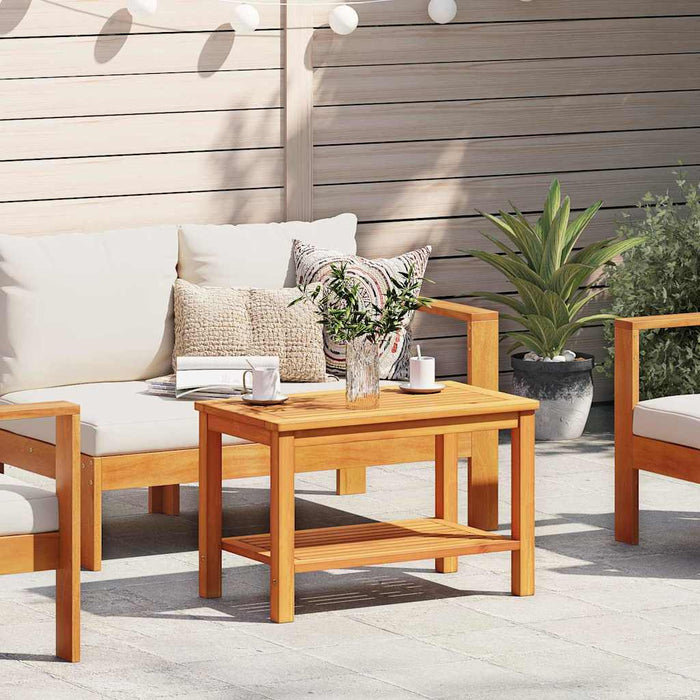 Coffee Table Brown 90 X 50 X 45 Cm Solid Acacia Wood Aobnobt