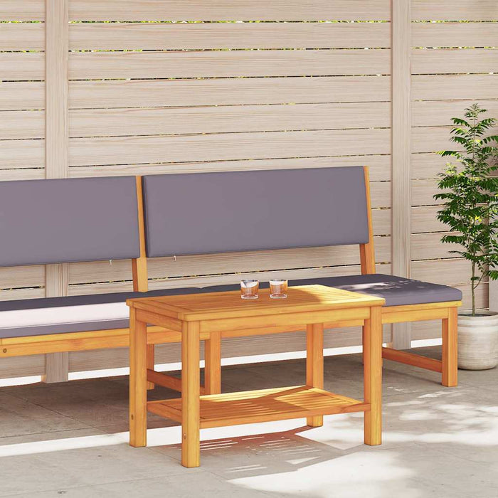 Coffee Table Brown 90 X 50 X 45 Cm Solid Acacia Wood Aobnobt