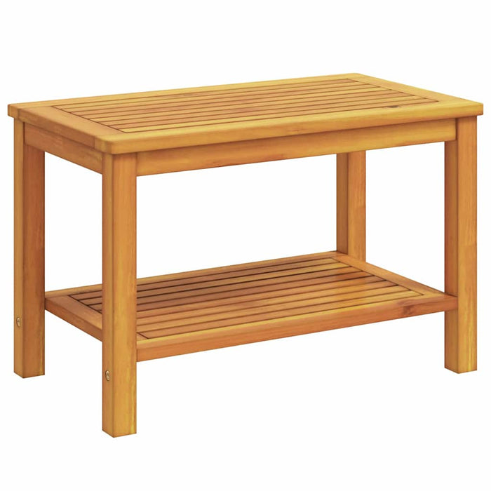 Coffee Table Brown 90 X 50 X 45 Cm Solid Acacia Wood Aobnobt