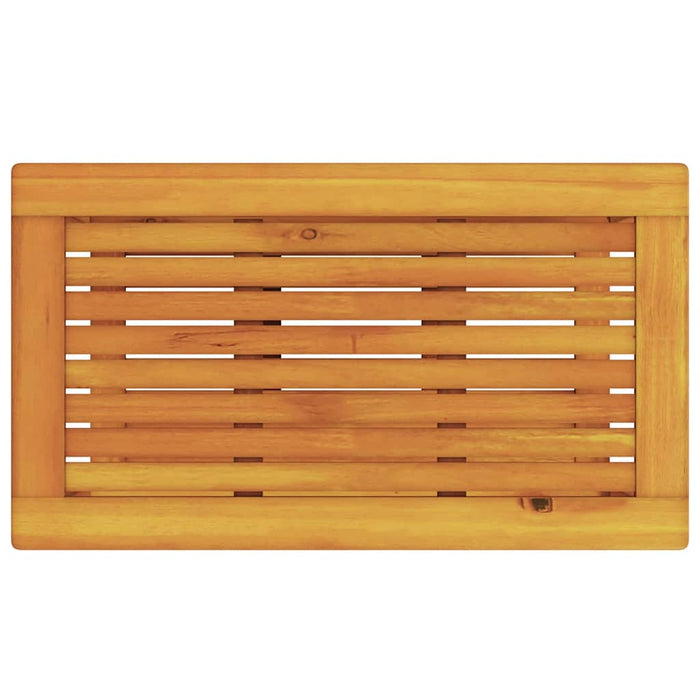 Coffee Table Brown 90 X 50 X 45 Cm Solid Acacia Wood Aobnobt