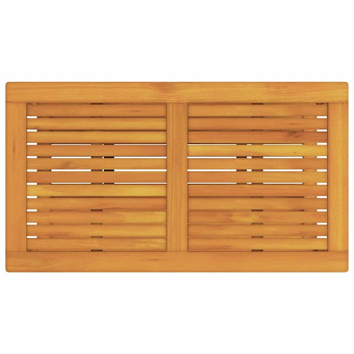 Coffee Table Brown 110 X 55 X 45 Cm Solid Acacia Wood Aobnoba