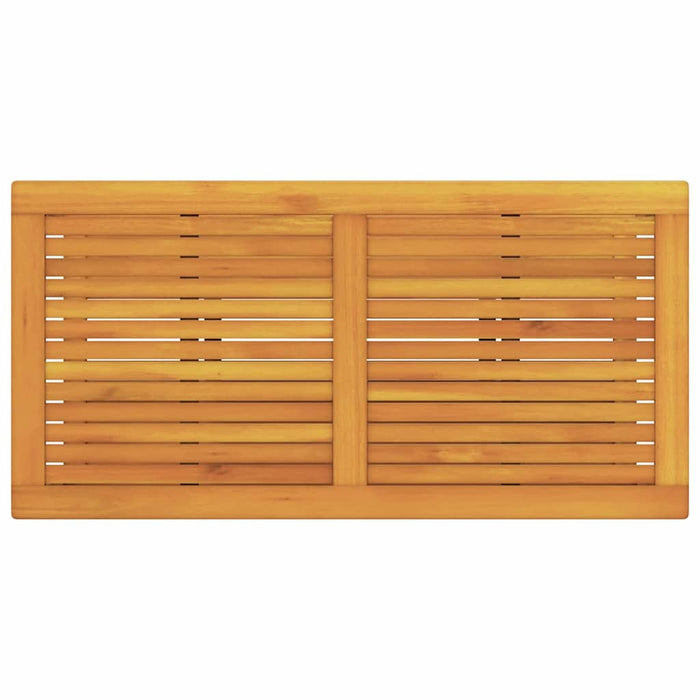 Coffee Table Brown 70 X 40 X 45 Cm Solid Acacia Wood Aobnobp